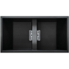 Zlewozmywak Elleci DOGMA 100 SIR STANDARD K86 BLACK EKD1008686M